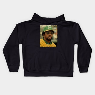 Reggie Jackson in Oakland Athletics, 1973 Kids Hoodie